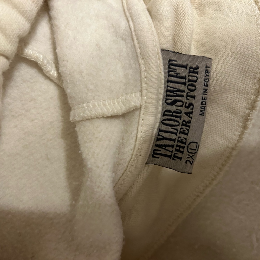Taylor Swift The Eras Tour Cream Hoodie - Picture 3 of 3